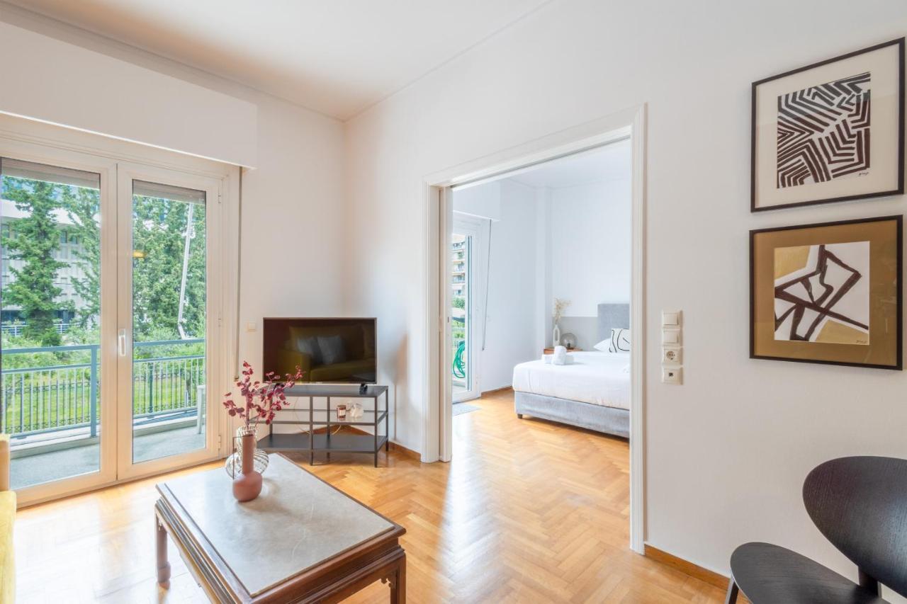 Spacious High-Ceiling 2-Bedroom By Acropolis Museum Aten Exteriör bild