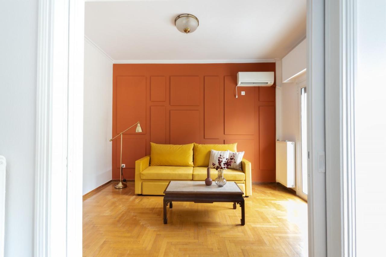 Spacious High-Ceiling 2-Bedroom By Acropolis Museum Aten Exteriör bild