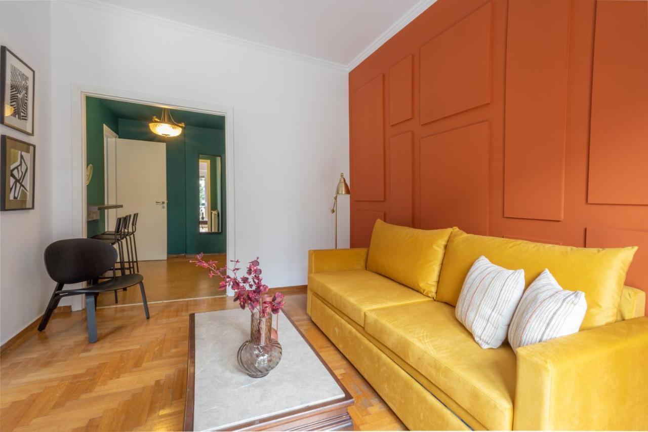 Spacious High-Ceiling 2-Bedroom By Acropolis Museum Aten Exteriör bild