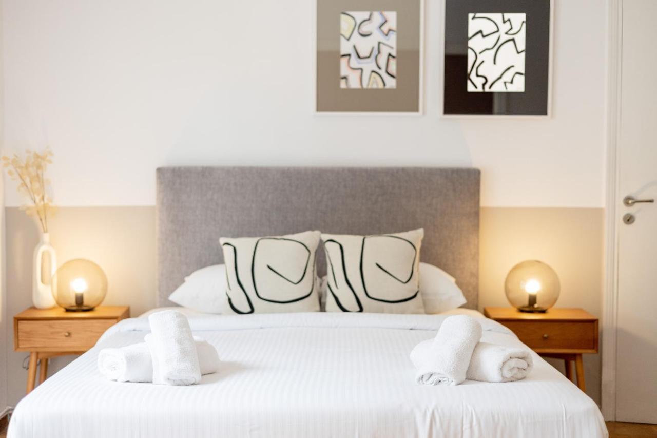 Spacious High-Ceiling 2-Bedroom By Acropolis Museum Aten Exteriör bild