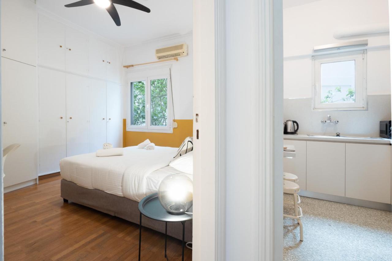 Spacious High-Ceiling 2-Bedroom By Acropolis Museum Aten Exteriör bild