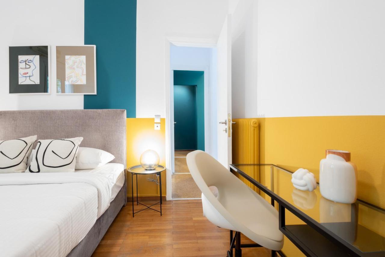 Spacious High-Ceiling 2-Bedroom By Acropolis Museum Aten Exteriör bild