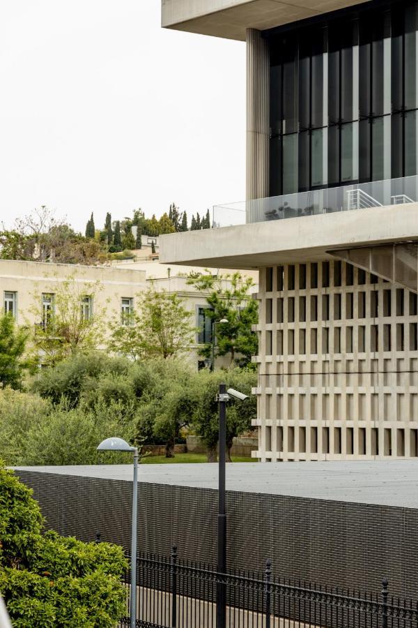 Spacious High-Ceiling 2-Bedroom By Acropolis Museum Aten Exteriör bild