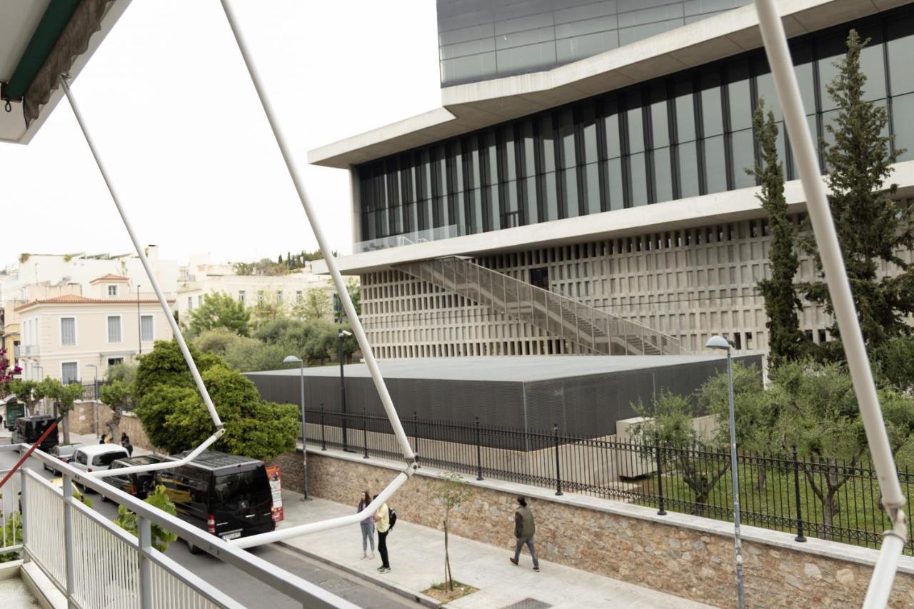 Spacious High-Ceiling 2-Bedroom By Acropolis Museum Aten Exteriör bild